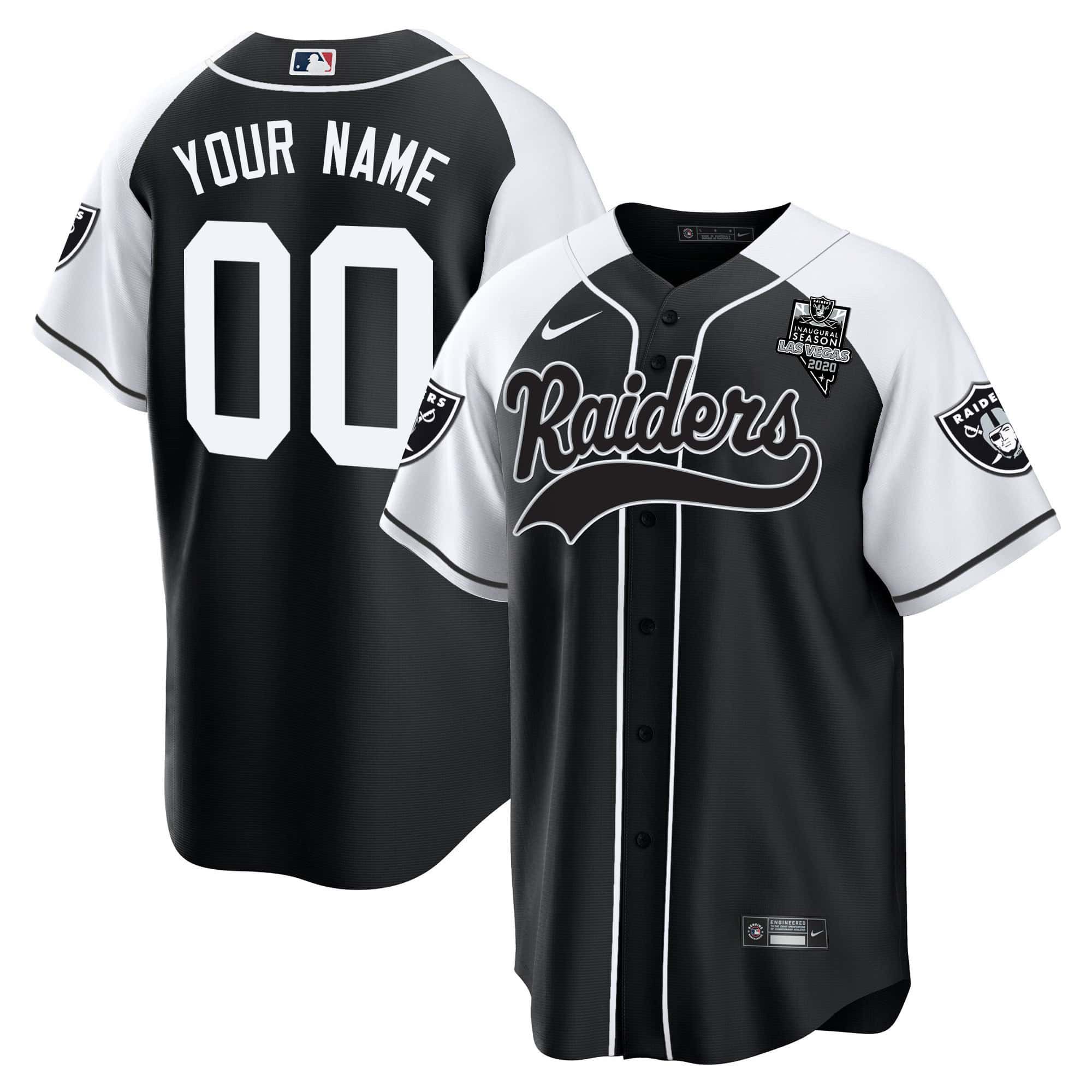 Men Oakland Raiders Black 2024 Nike Vapor Baseball Custom NFL Jersey style 1->customized nfl jersey->Custom Jersey